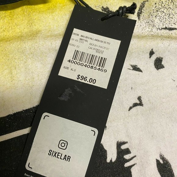 Sixelar Short Sleeves Pullover T Shirt Sz M, XL - Picture 4 of 4